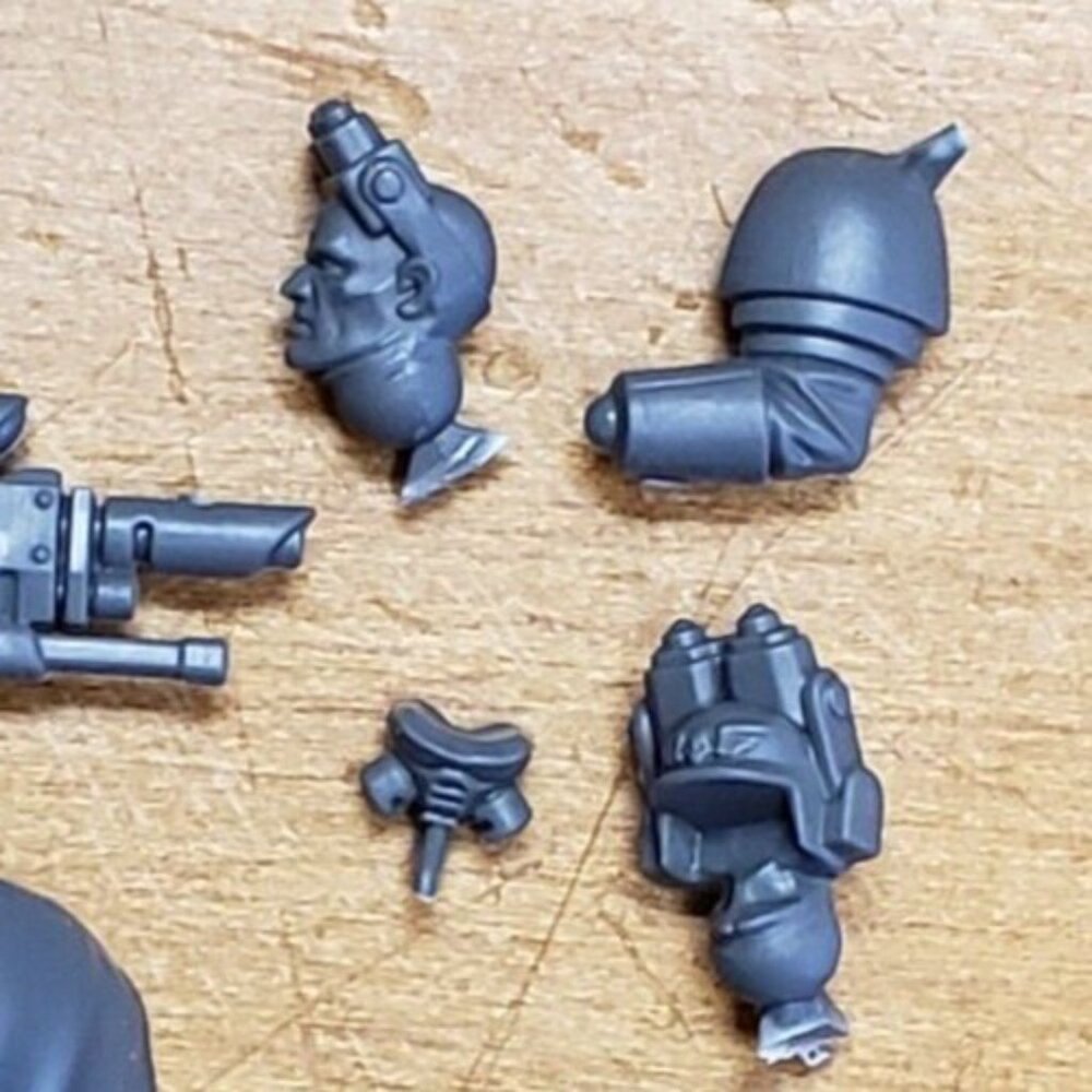 Warhammer 40k Kill Team Bits Cadian Kasrkin Sharpshooter Sniper Upgrade Set - Picture 7 of 7